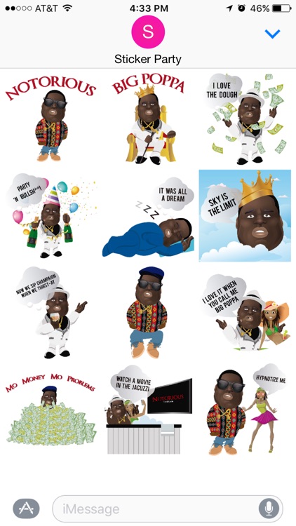 The Notorious B.I.G. Sticker Pack