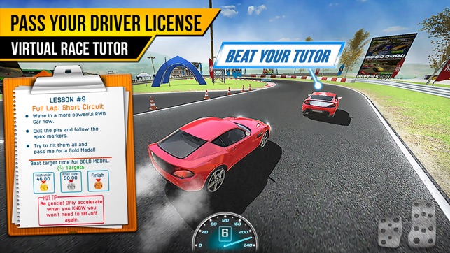 Race Driving School Car Racing Driver License Test(圖1)-速報App