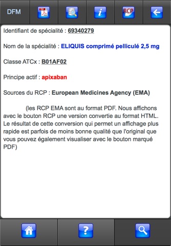 Dictionnaire du Médicament screenshot 3