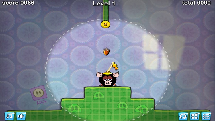 Piggy for Nuts - Physics Puzzle Game screenshot-3