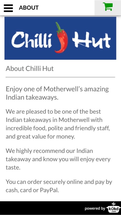 Chilli Hut Indian Takeaway screenshot-3