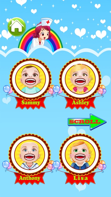 Baby Doctor Dentist Salon Games for Kids Free screenshot-3