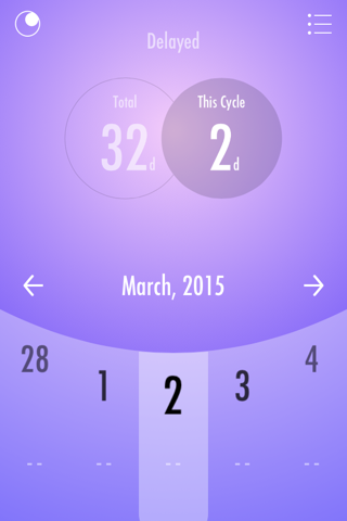 Lunaria - Track Your Period screenshot 3