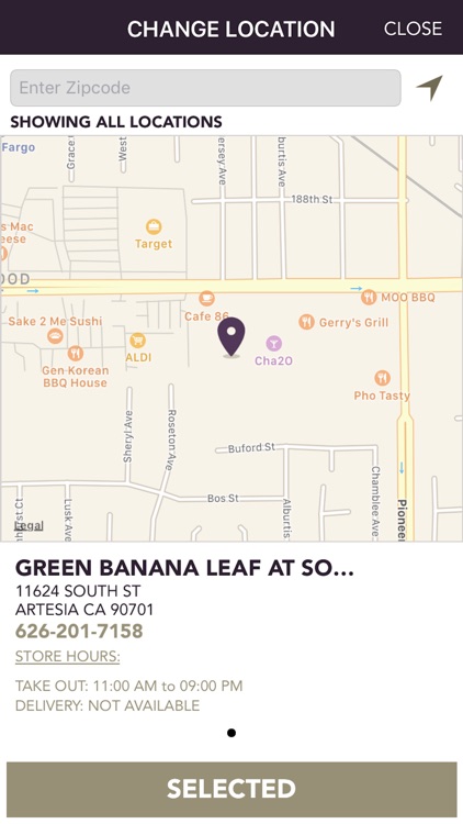 Green Banana Leaf South St screenshot-4