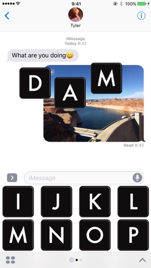 Keyboard Sticker for iMessage