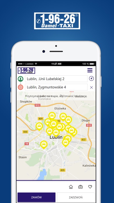 Damel Taxi Lublin screenshot 2
