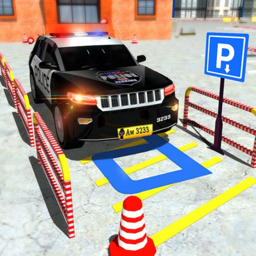 Highway Police Car Parking iOS App