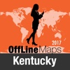 Kentucky Offline Map and Travel Trip Guide
