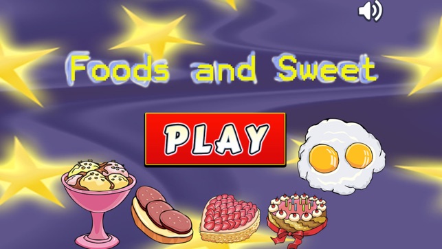 Foods and Sweets Classic Card Matching G