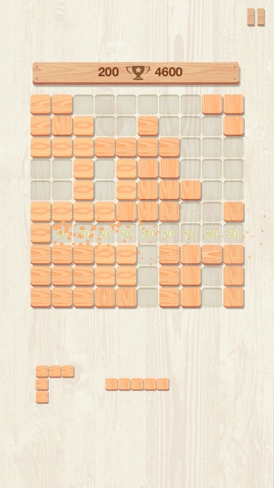 Crazy Wooden Block Puzzle screenshot 3