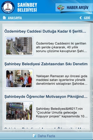 Şahinbey Belediyesi screenshot 2