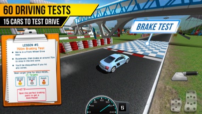 RACE DRIVING SCHOOL CAR RACING DRIVER LICENSE TEST 1.0.3 IOS