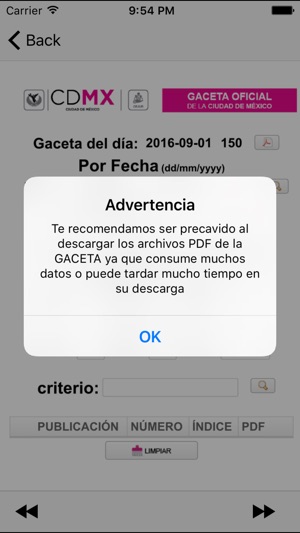 CEJUR - Gaceta Oficial GDF(圖3)-速報App