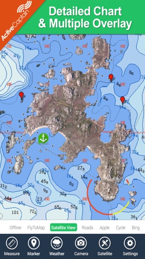 Marine : Andalusia (Spain) HD - GPS Map Navigator(圖1)-速報App