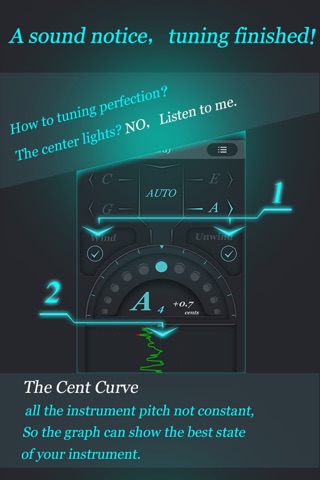 EP ukulele tuner pro screenshot 2