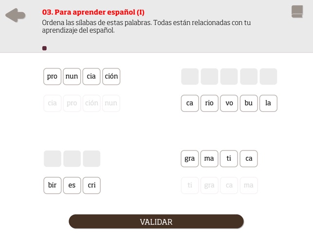 Gramática española: explicaciones y 342 ejercicios(圖4)-速報App