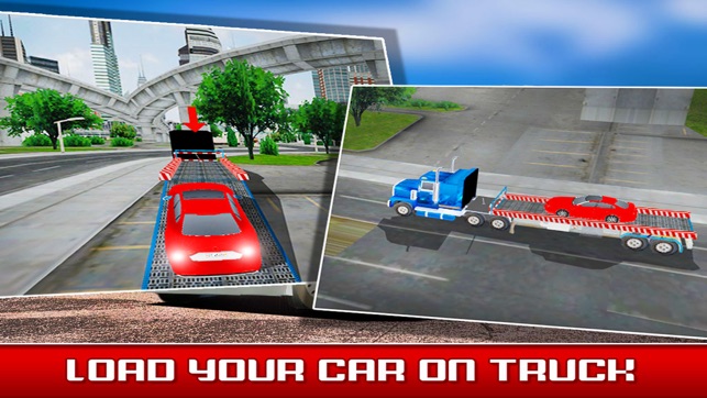 Car Transport Truck Trailer Parking Simulator(圖2)-速報App