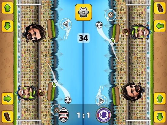 Puppet Soccer Champions - Football League of the big head Marionette stars and players screenshot 4