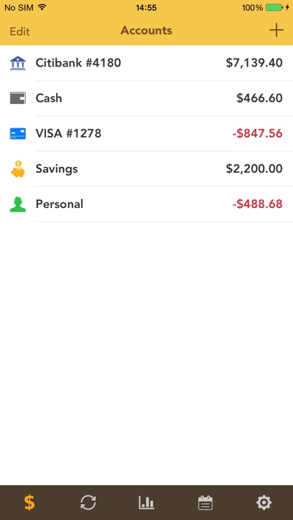 Checkbook - Account Tracker
