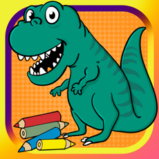 Activities of Dinosaur coloring page for kid doodle coloringbook