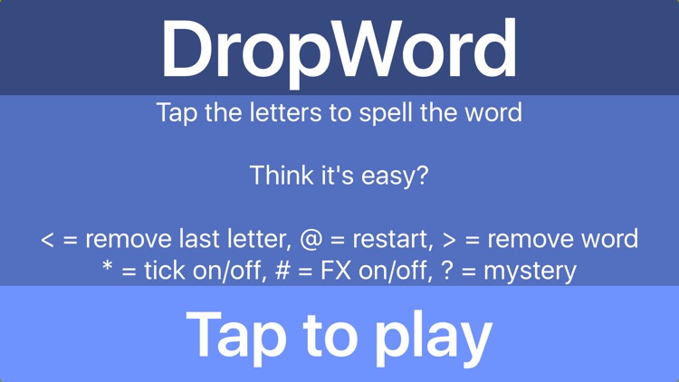 DropWord