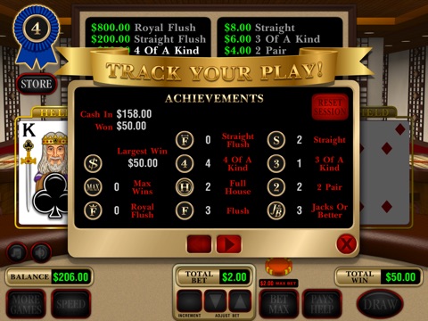 RDI Jacks Or Better Poker screenshot 3