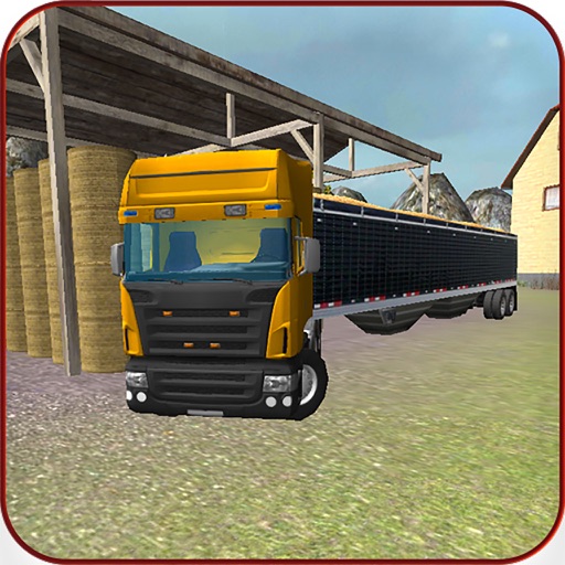 Farm Truck 3D: Wheat Icon