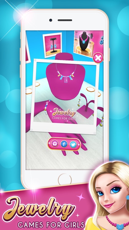 Jewelry Games For Girls 3D: Fashion Design Studio screenshot-4