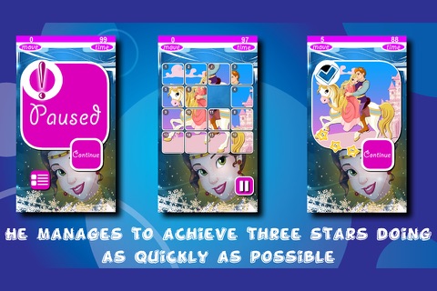 My Princess Ponys Puzzles Slide screenshot 4