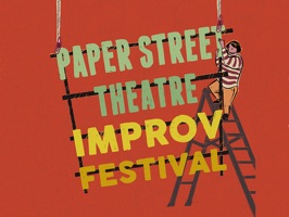 Send your friends stickers to celebrate Paper Street Theatre's 3rd Annual Improv Festival