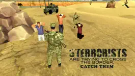 Game screenshot Army Truck Border Patrol – Drive military vehicle to arrest criminals apk