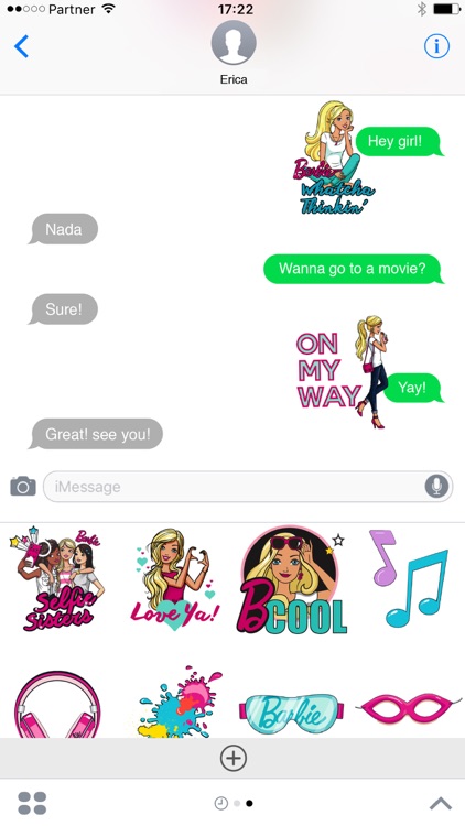 Barbie Stickers