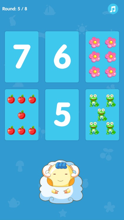 Number Match (Number Flash Cards for Pre-K) - The Yellow Duck Educational Game Series screenshot-3
