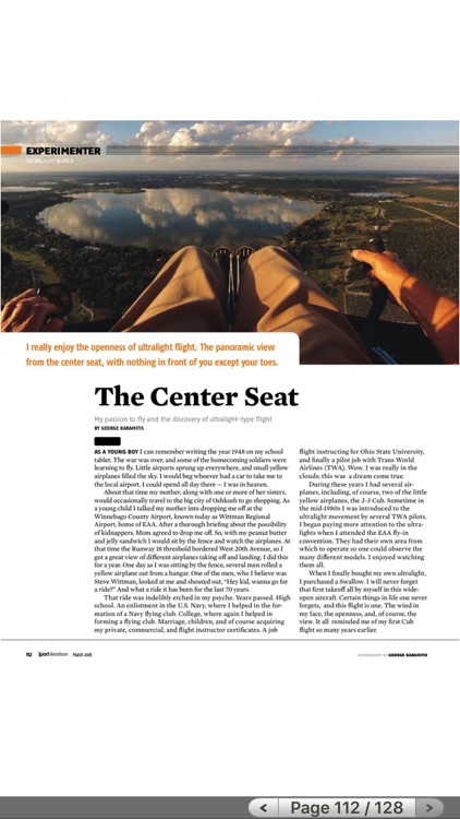 EAA Sport Aviation Magazine screenshot-4