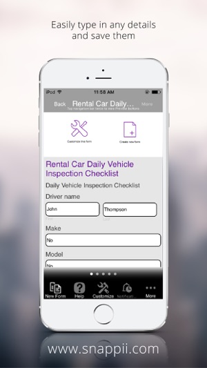 Rental Car Daily Vehicle Inspection Checklist(圖3)-速報App