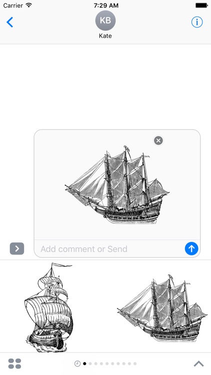 Boats Stickers