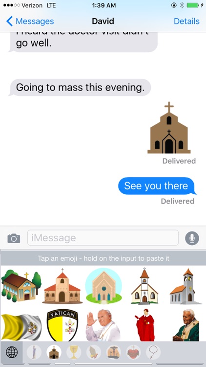 Catholic Emojis - Catholic themed messaging