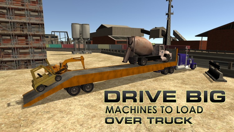 Construction Vehicle Transporter – Truck driving screenshot-3