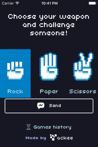 RPS for Messenger - Play rock, paper, scissor with your friends screenshot 3