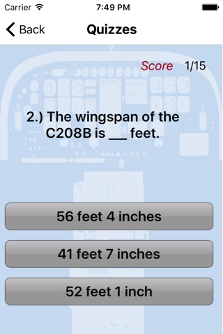 Cessna 208 Caravan Study App screenshot 3