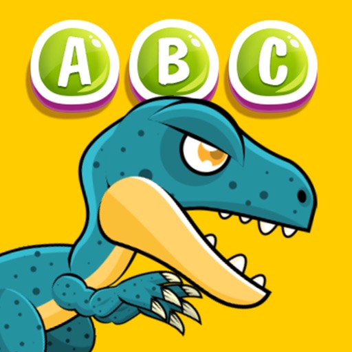 ABC Dinosaur Runner For Kids Alphabet Learning Icon