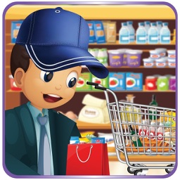Supermarket boy food shopping - A crazy market cleanup & grocery shop game