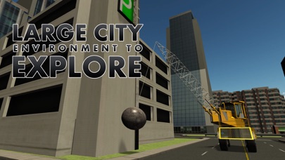 Wrecking Ball Demolition Crane – Drive mega vehicle in this driving simulator game 1.0 IOS -