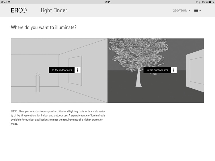 ERCO Light Finder