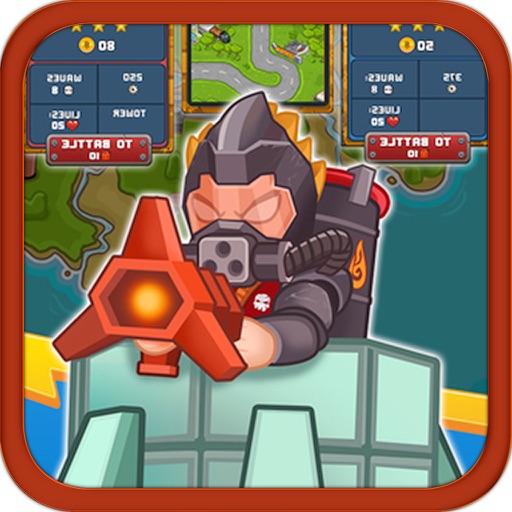 Toy Defense - Warrior Tower TD