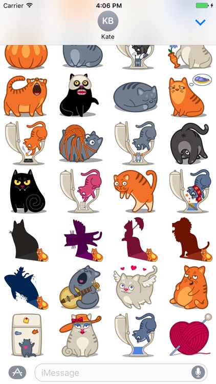 World of cat - Fx Sticker