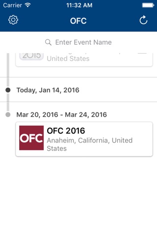 OFC Conference screenshot 2