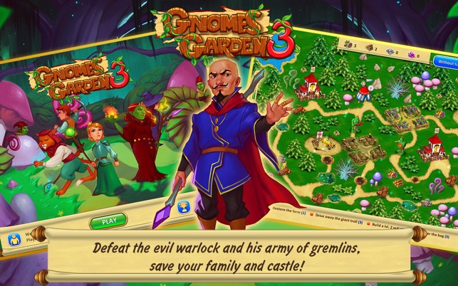 Gnomes Garden 3: The thief of castles Free(圖1)-速報App