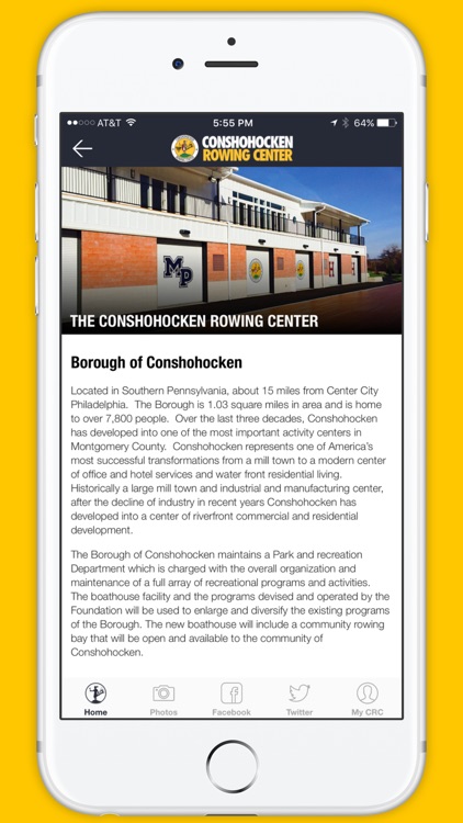 CRC - Conshohocken Rowing Center