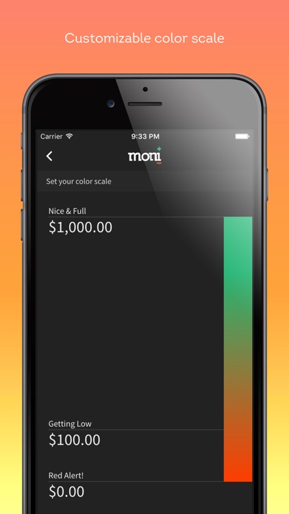 Track spending and manage personal finances with Moni (checkbook) screenshot-4